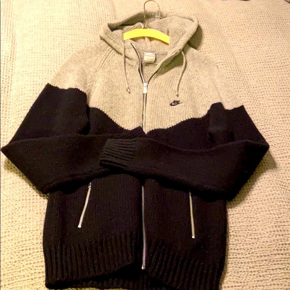 Nike knitted hooded sweater